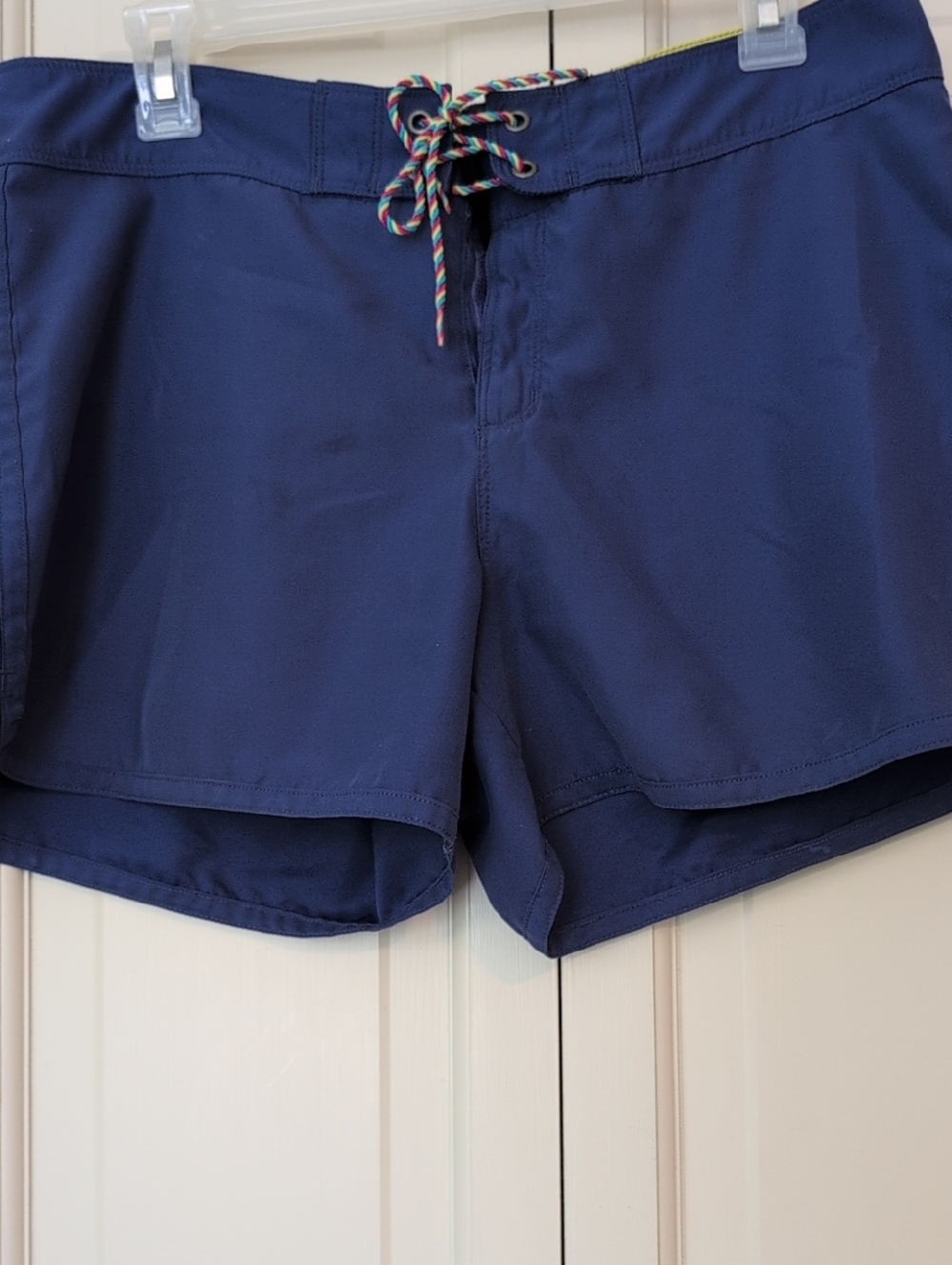 Eastern Mountain Sports Navy Women's Active Shorts with Multicolor Drawstring